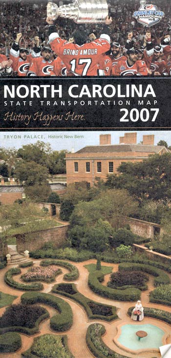 North Carolina State Transportation Map 2007